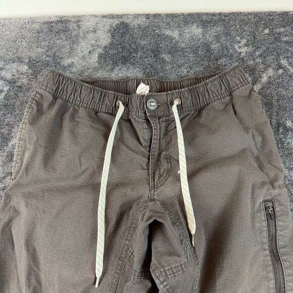 Vuori Ripstop Climber Pants Gray Men's M Drawstring Stretch Hiking - Picture 2 of 13